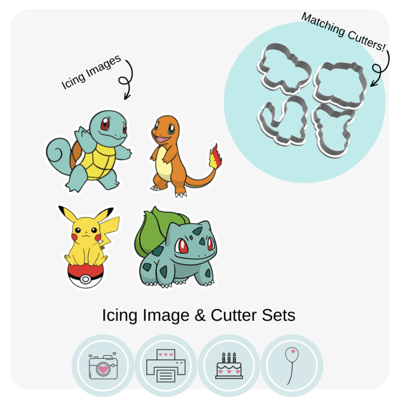 Pokemon Friends • Bake + Stick Sets